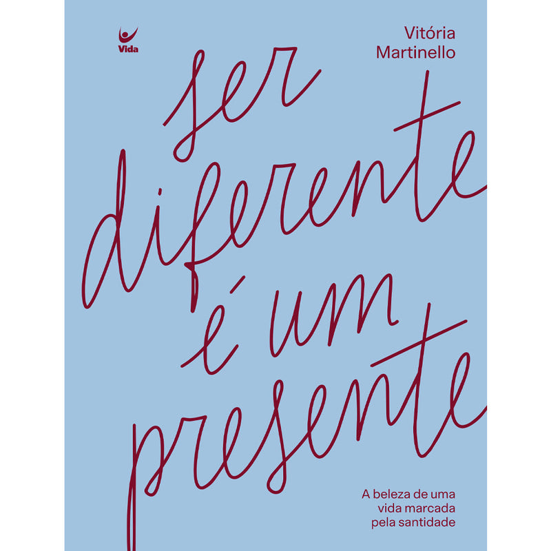 Capa de Ser Diferente é Um Presente | Vitória Martinello — item do Kit Ser Diferente é Um Presente | Vitória Martinello + A Força de Uma Mulher | Lauren Crews