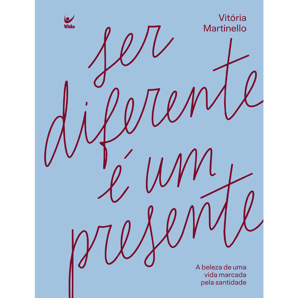 Capa de Ser Diferente é Um Presente | Vitória Martinello — item do Kit Ser Diferente é Um Presente | Vitória Martinello + Devocional Moldadas | 365 Dias com as Mulheres da Bíblia | Rute Salviano e Karina Bonello