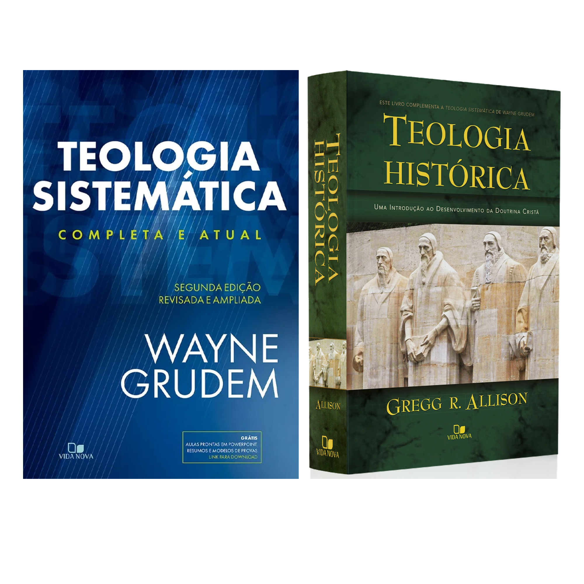 Kit Teologia Sistemática | Completa e Atual | Wayne Grudem + Teologia Histórica | Gregg R. Allison