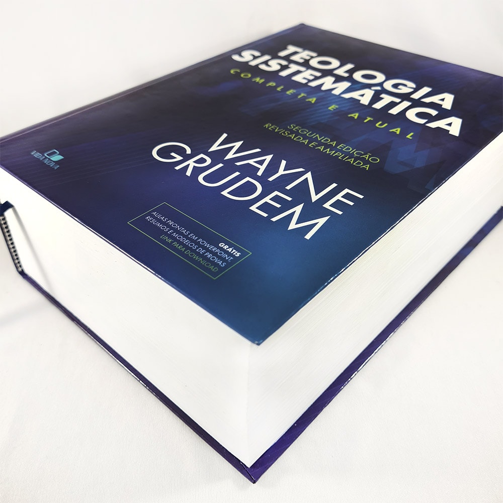 Capa de Teologia Sistemática | Completa e Atual | Wayne Grudem — item do Kit Teologia Sistemática | Completa e Atual | Wayne Grudem + Teologia Histórica | Gregg R. Allison · foto 2