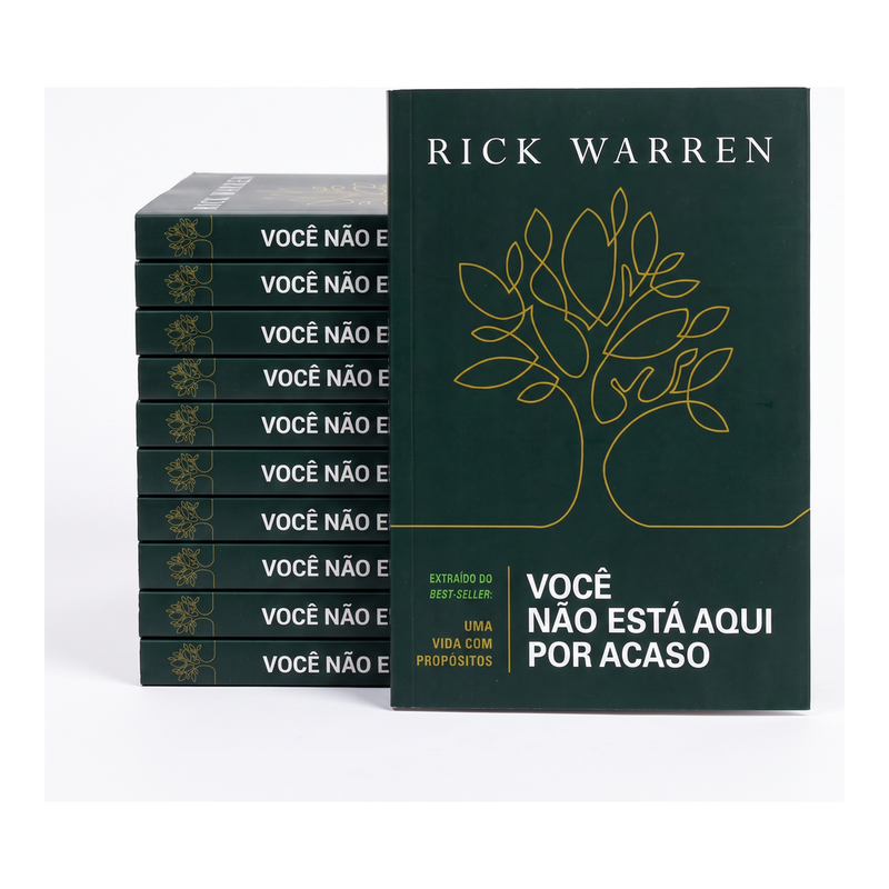 Kit Você Não Está Aqui Por Acaso | Rick Warren 10un