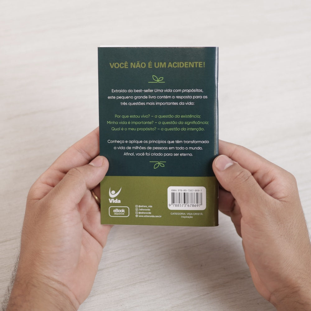 Capa de Você Não Está Aqui Por Acaso | Rick Warren — item do Kit Você Não Está Aqui Por Acaso | Rick Warren 10un · foto 6