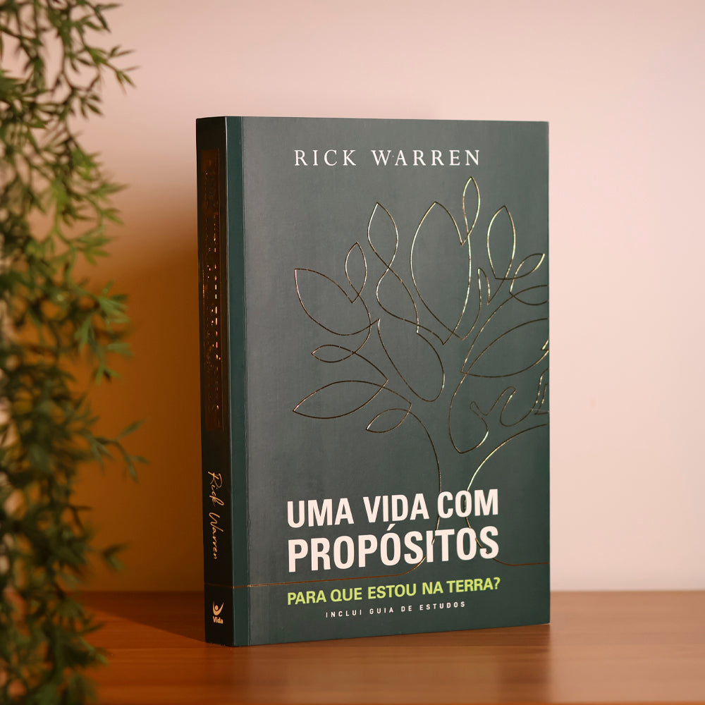 Capa de Uma Vida com Propósitos | Rick Warren — item do Kit Você Não Está Aqui Por Acaso + Uma Vida com Propósitos | Rick Warren · foto 2