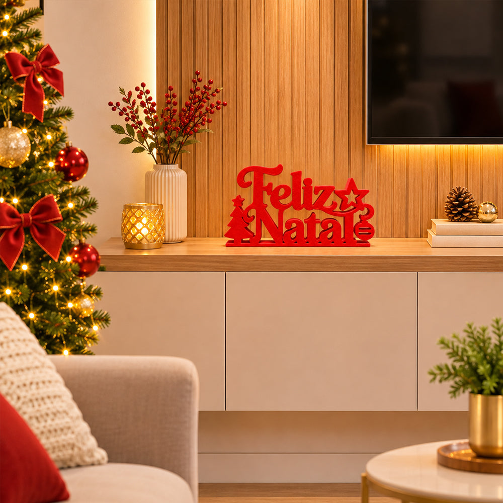 Letreiro 3D | Feliz Natal