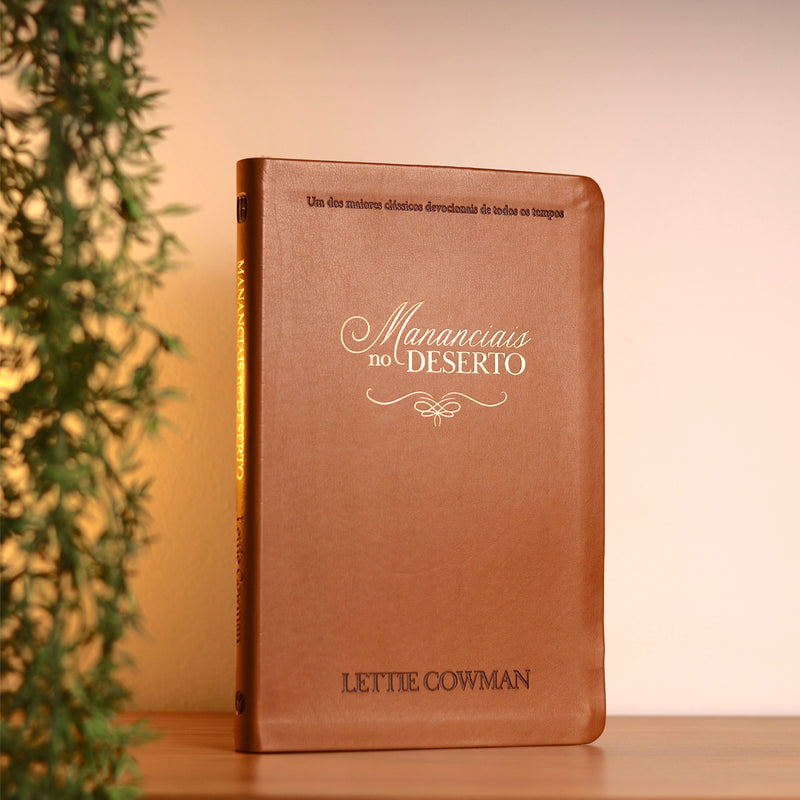 Mananciais no Deserto | Lettie Cowman | Capa Couro