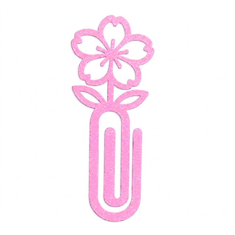 Marca Página 3D | Flor Cerejeira Rosa