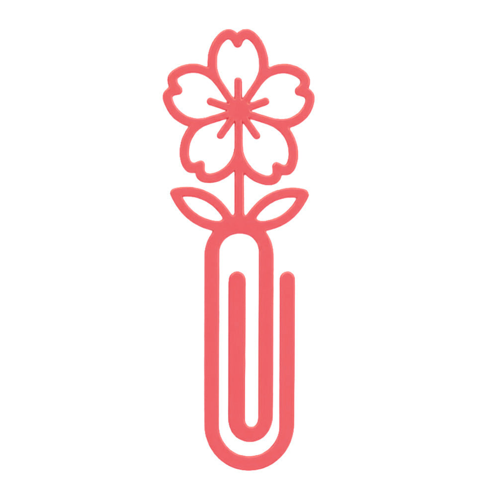 Marca Página 3D | Flor  Cerejeira Rosa Coral