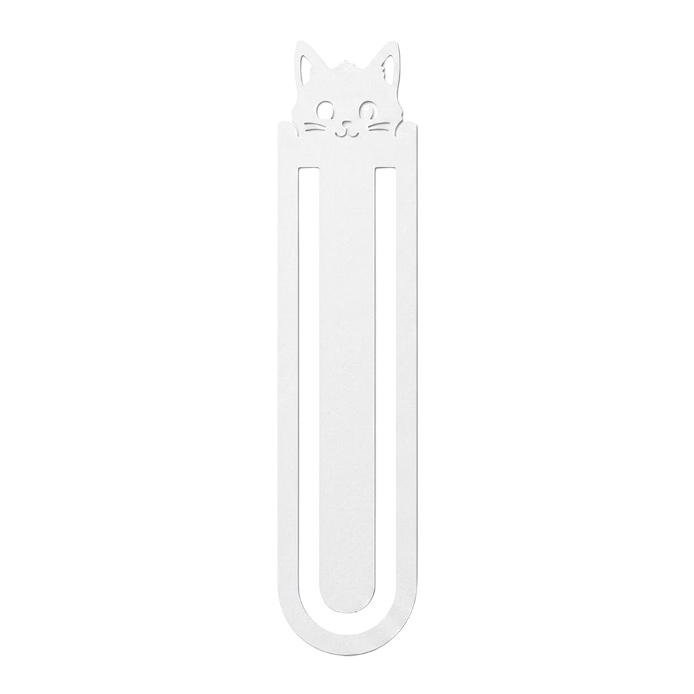 Marca Página 3D | Gato Branco