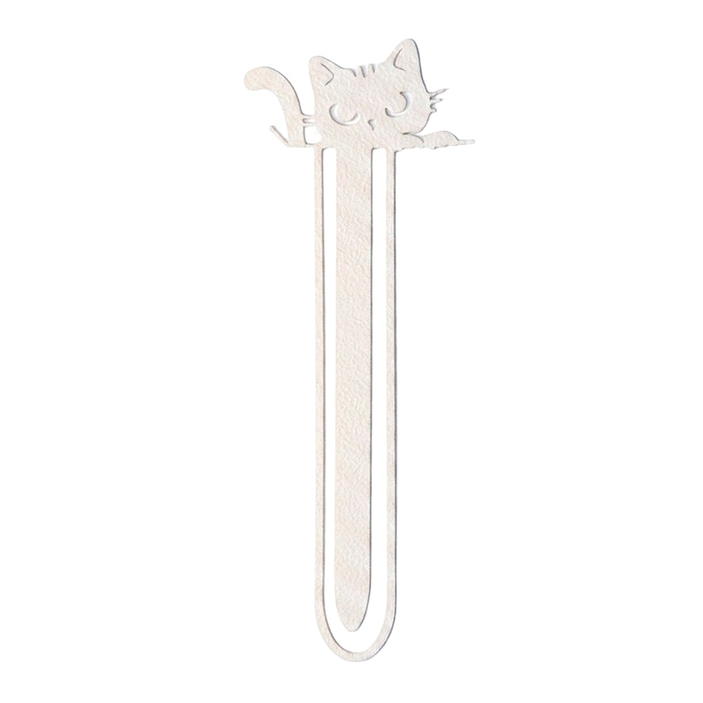 Marca Página 3D | Gato Dorminhoco Branco