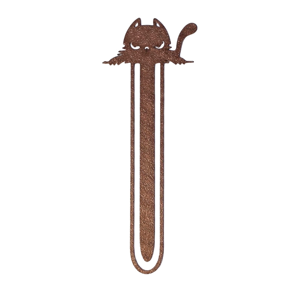 Marca Página 3D | Gato Floco Marrom