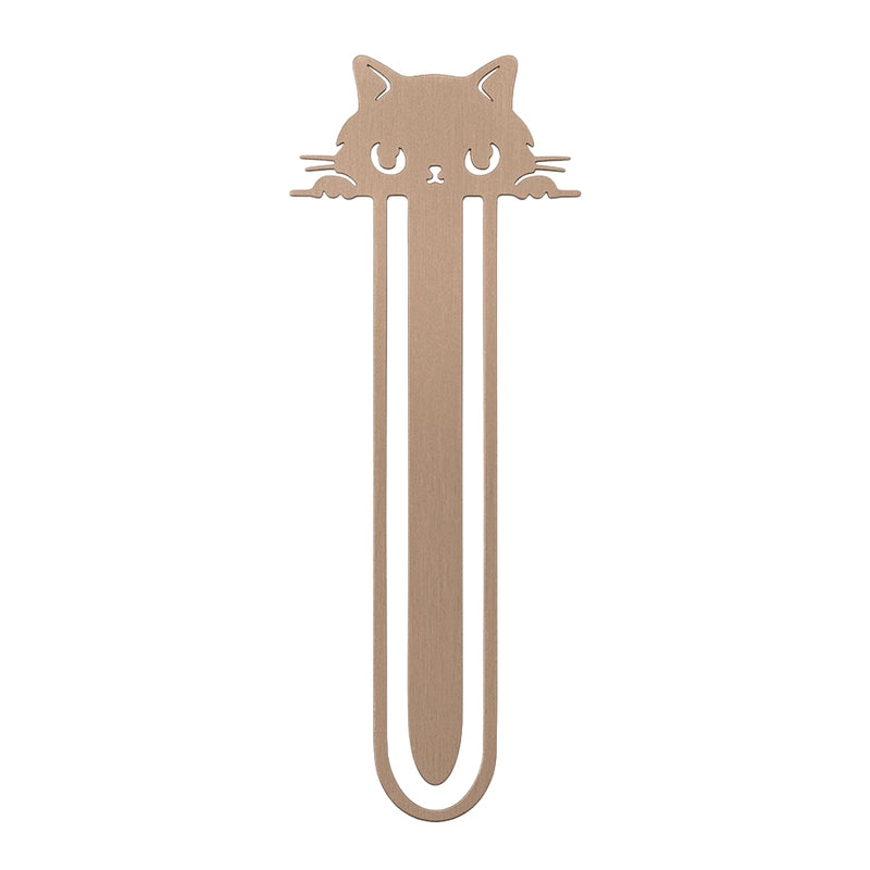 Marca Página 3D | Gato Pipoca Bege