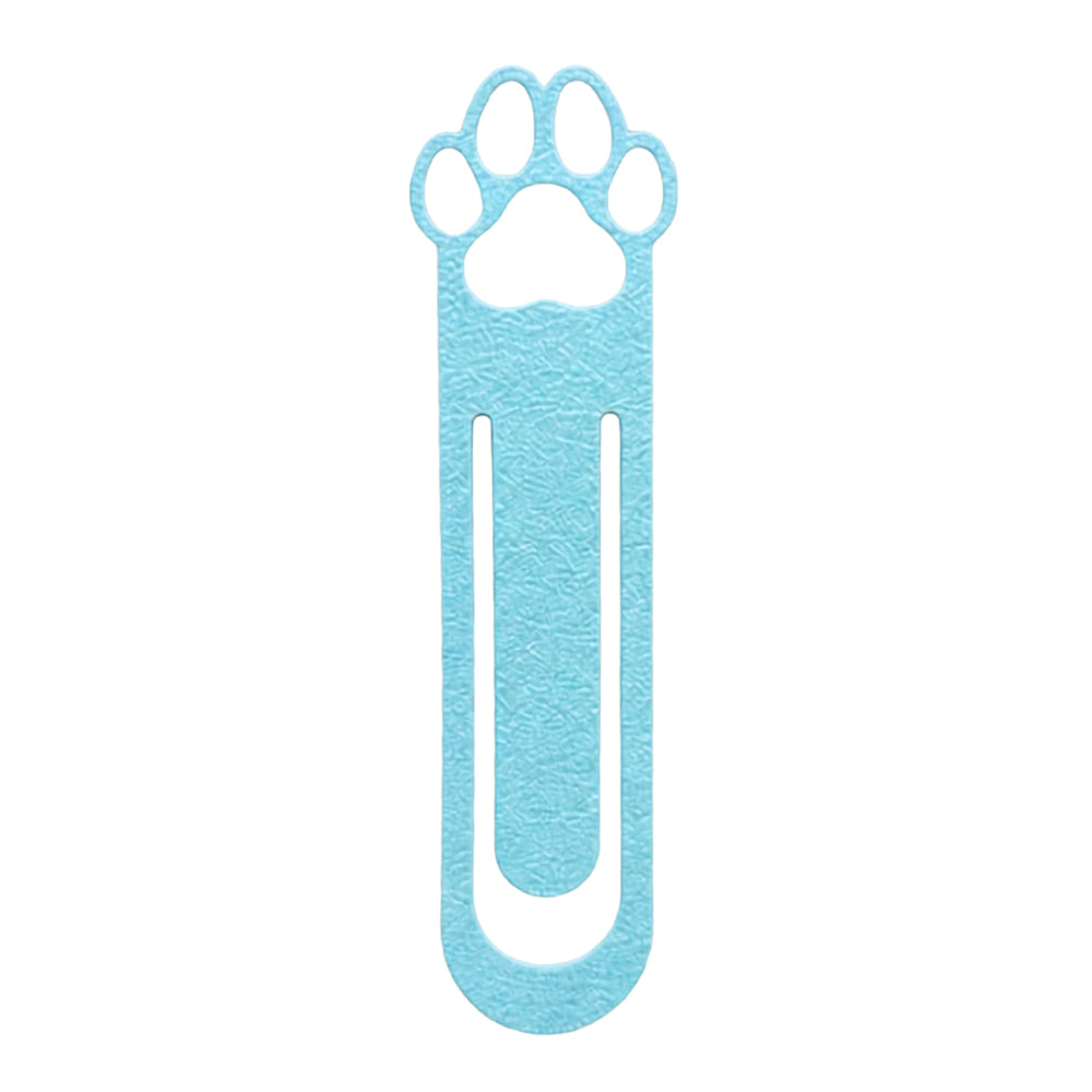 Marca Página 3D | Patinha Canina Média Azul