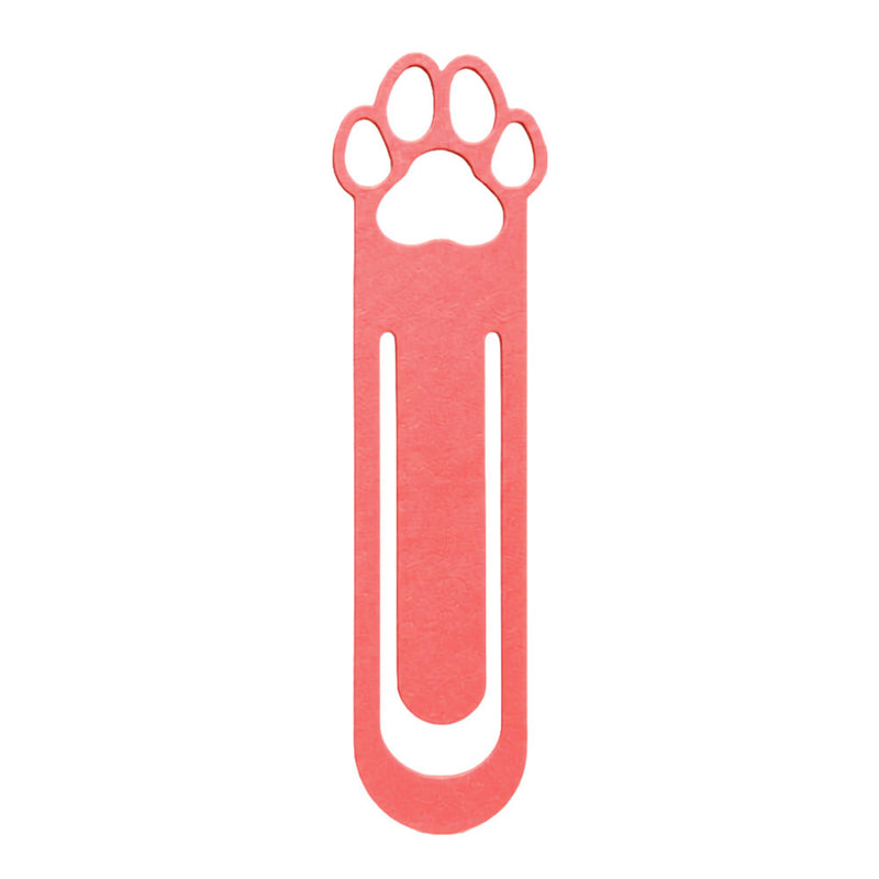 Marca Página 3D | Patinha Canina Média Rosa Coral