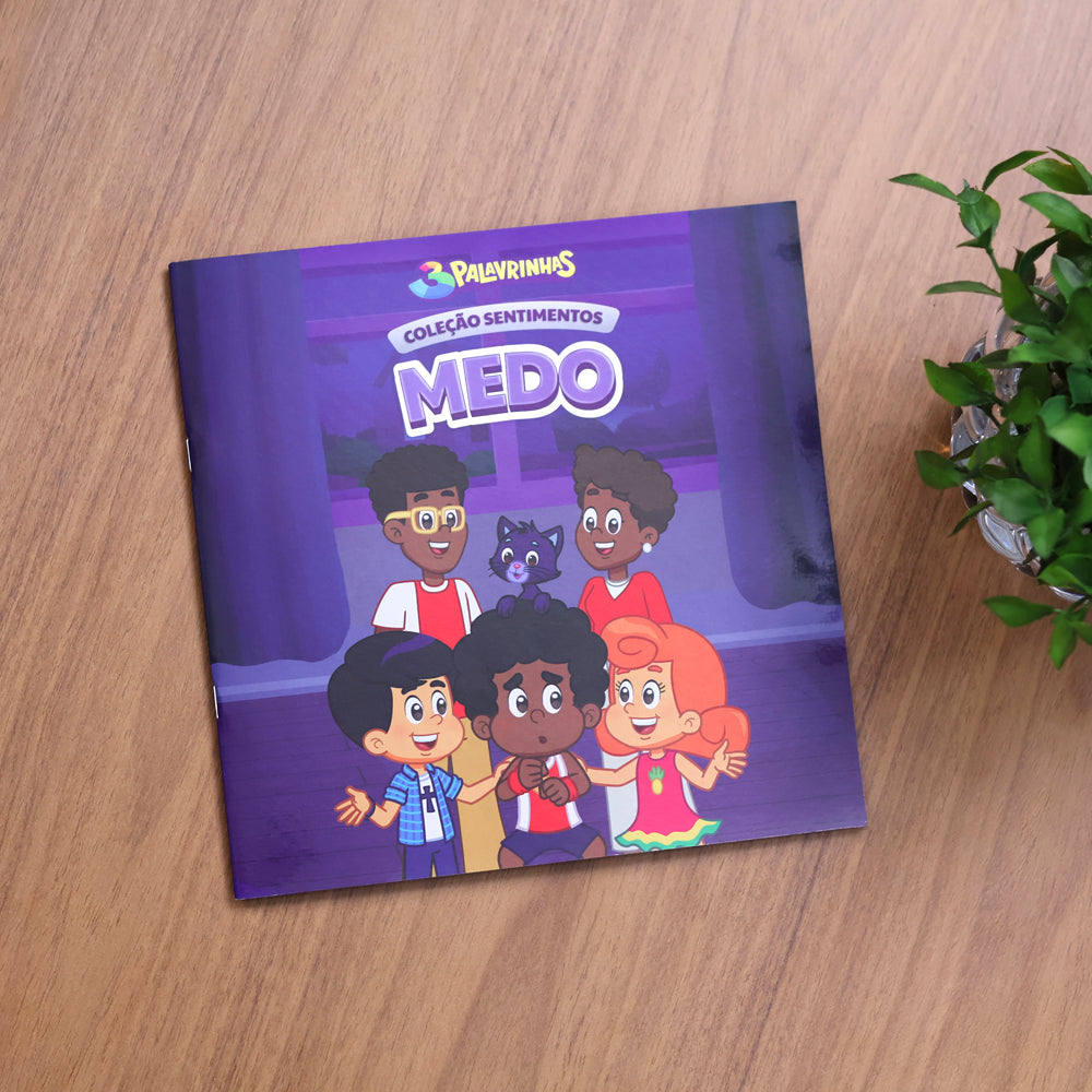 Medo | Coleção Sentimentos | 3 Palavrinhas