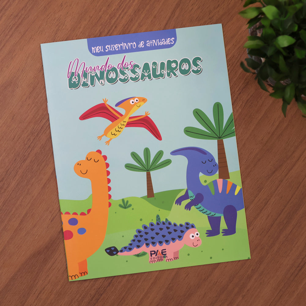 Meu Superlivro de Atividades | Maleta Mundo dos Dinossauros