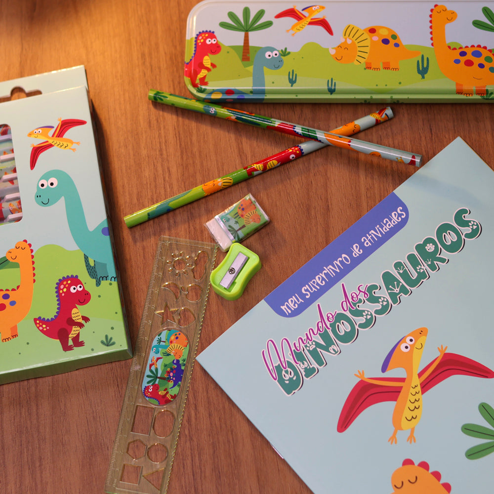 Meu Superlivro de Atividades | Maleta Mundo dos Dinossauros
