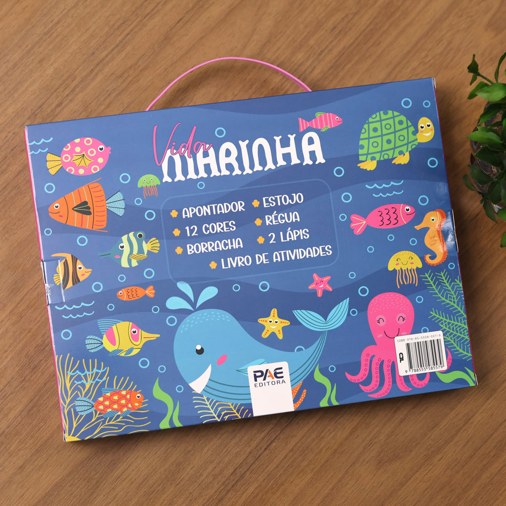 Meu Superlivro de Atividades | Maleta Vida Marinha