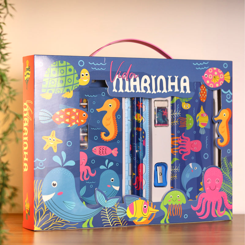 Meu Superlivro de Atividades | Maleta Vida Marinha