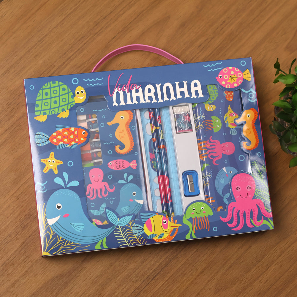 Meu Superlivro de Atividades | Maleta Vida Marinha