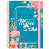 Planner Contando os Meus Dias | Capa Floral Verde